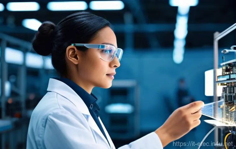 전자기술사와 기술혁신 트렌드 탐구 - **Prompt for AI & Predictive Maintenance:**
"A professional electronic technician, gender-neutra...